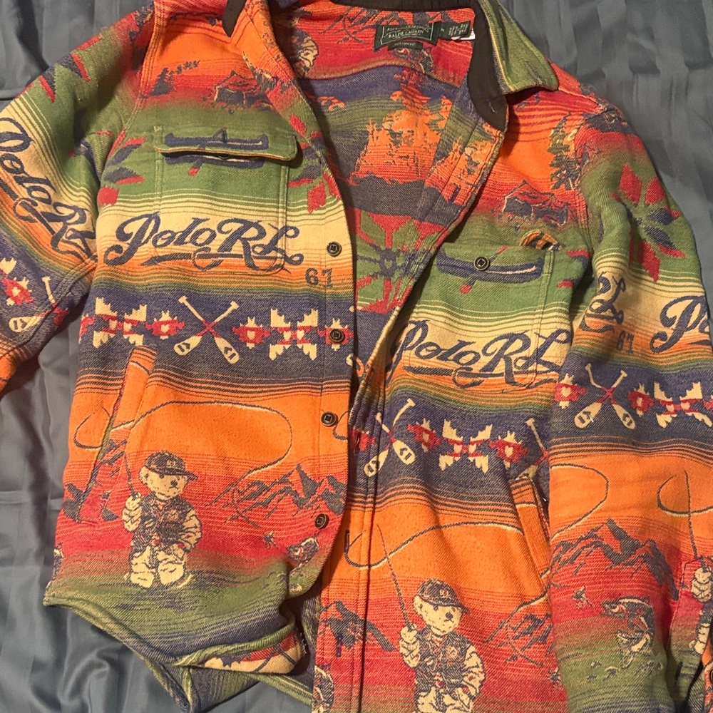 Ralph Lauren Multicolor Custom Fit Jacket